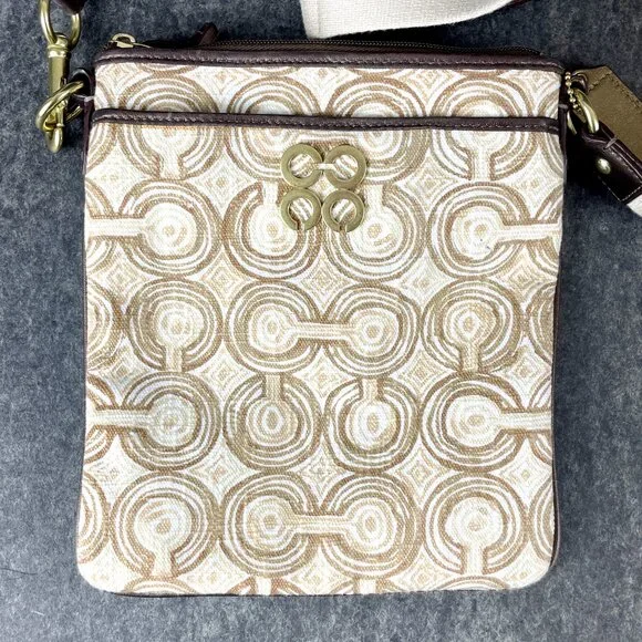 Coach OP Art Audrey crossbody canvas bag - Picture 3 of 12